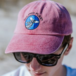 Dolphin-Fleet-Baseball-Cap-Red